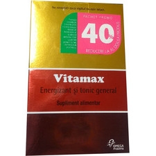 Vitamax X 15cps Promo 1+1 40% Cadou Vitamax X 15cps Promo 1+1 40% Cadou