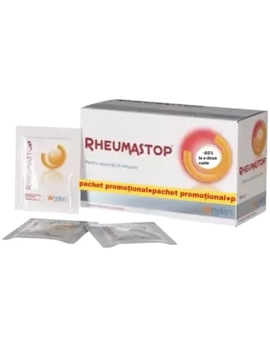 Pachet Rheumastop, 30+30 plicuri (85% reducere la al doilea produs), Hyllan