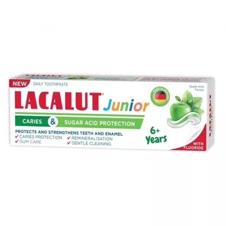 Pasta de dinti Junior, +6 ani, 55 ml, Lacalut Pasta de dinti Junior, +6 ani, 55 ml, Lacalut