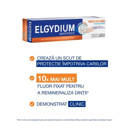 Pasta de dinti anti-carii, 75 ml, Elgydium