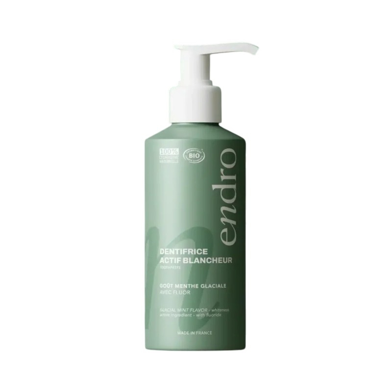 Pasta de dinti cu albire activa aroma de menta glaciala, 175g, Endro Pasta de dinti cu albire activa aroma de menta glaciala, 175g, Endro