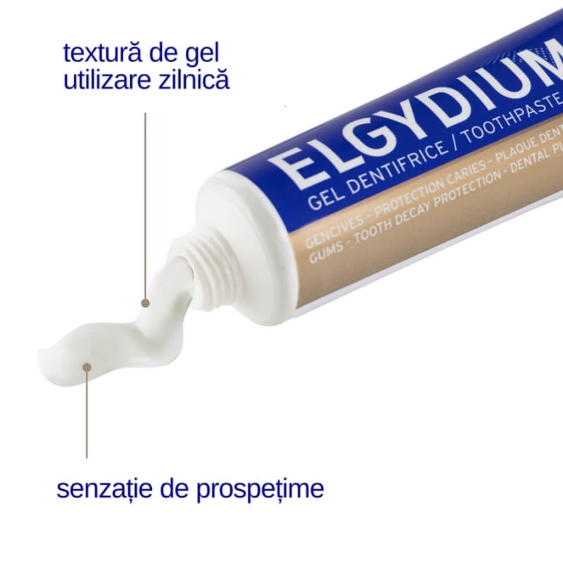 Pasta de dinti cu beneficii multiple 5 in 1 Multi Action, 75 ml, Elgydium Pasta de dinti cu beneficii multiple 5 in 1 Multi Action, 75 ml, Elgydium