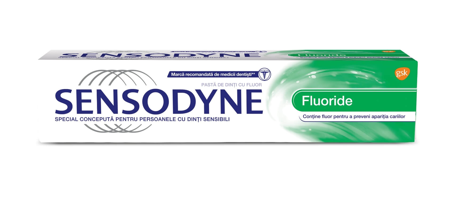 Pasta de dinti Fluoride, 100 ml, Sensodyne Pasta de dinti Fluoride, 100 ml, Sensodyne