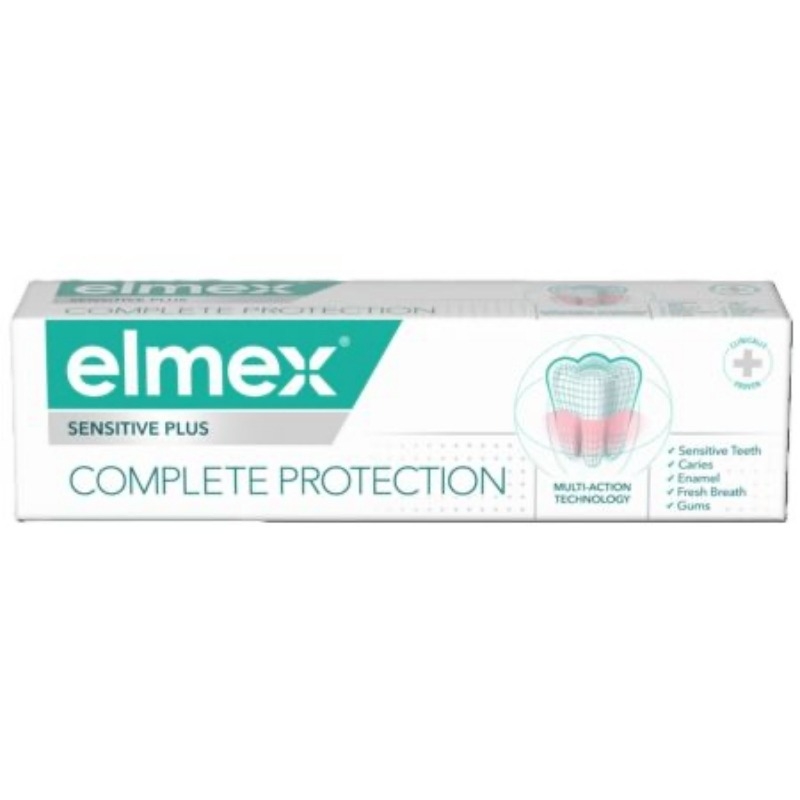 Pasta de dinti Sensitive Plus Complete Protection, 75 ml, Elmex Pasta de dinti Sensitive Plus Complete Protection, 75 ml, Elmex