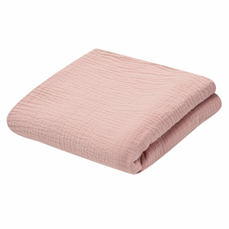 Paturica bebe, New Baby, 70x100 cm, Din muselina, 100% bumbac certificat Oeko Tex Standard 100, Pink Paturica bebe, New Baby, 70x100 cm, Din muselina, 100% bumbac certificat Oeko Tex Standard 100, Pink