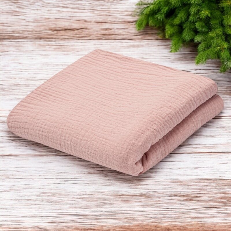 Paturica bebe, New Baby, 70x100 cm, Din muselina, 100% bumbac certificat Oeko Tex Standard 100, Pink Paturica bebe, New Baby, 70x100 cm, Din muselina, 100% bumbac certificat Oeko Tex Standard 100, Pink