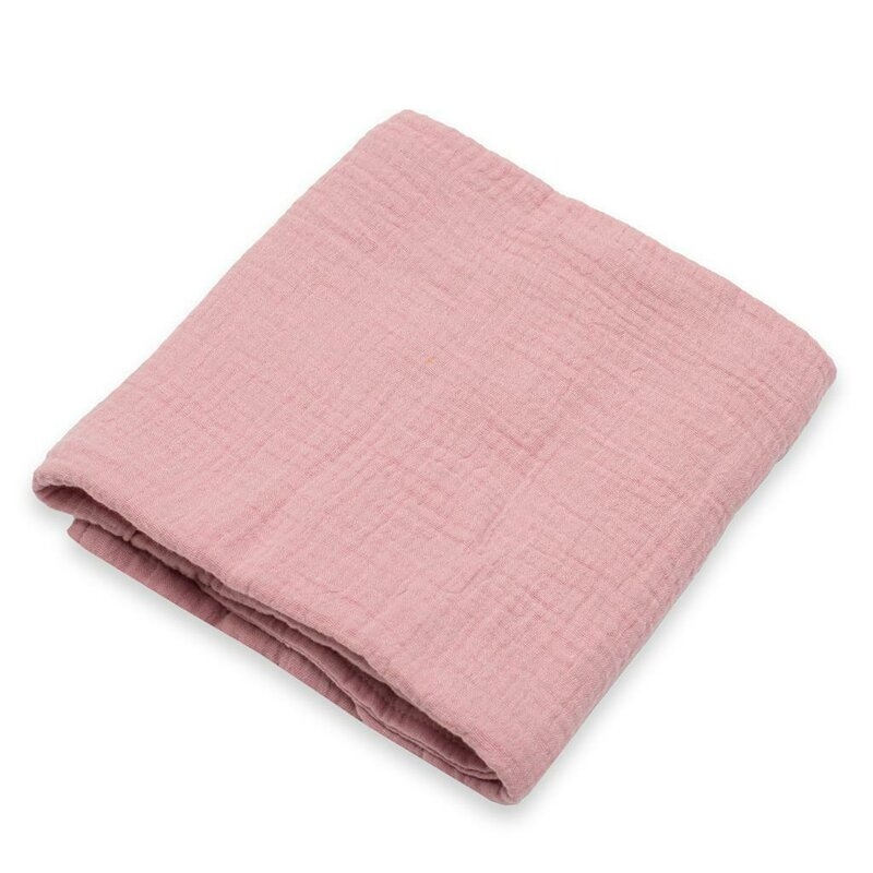 Paturica moale bebe, New Baby, Cu multiple intrebuintari, 60x60 cm, Din muselina, 100% bumbac, Pink Paturica moale bebe, New Baby, Cu multiple intrebuintari, 60x60 cm, Din muselina, 100% bumbac, Pink