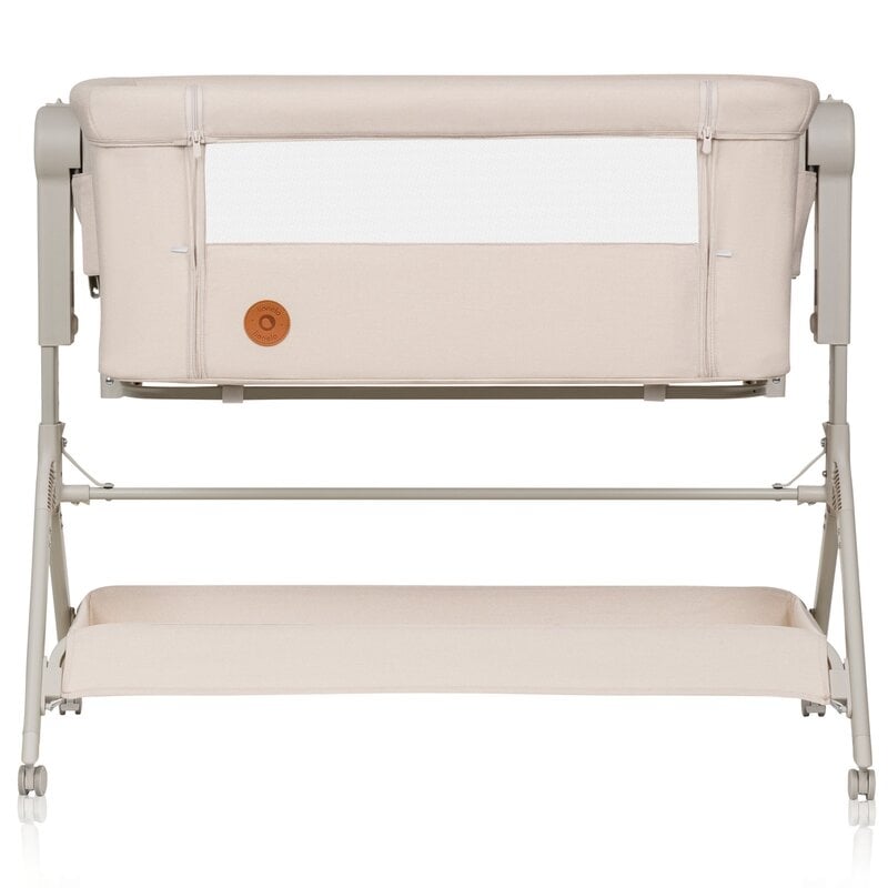 Patut co-sleeper, Lionelo, Leonie Plus, Pliabil, Cu sistem de leganare, Cu setare unghiulara, Reglabil in 6 pozitii pe inaltime, Conform cu standardele europeane de securitate EN1130 si EN16890, Bej Patut co-sleeper, Lionelo, Leonie Plus, Pliabil, Cu sistem de leganare, Cu setare unghiulara, Reglabil in 6 pozitii pe inaltime, Conform cu standardele europeane de securitate EN1130 si EN16890, Bej