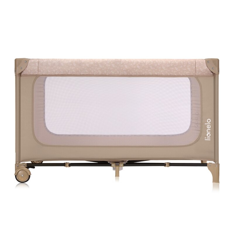 Patut pliant, Lionelo, Jasmin Easy Fold, Pana la 15 kg, Usor de pliat, Cu doua nivele, Cu saltea ergonomica T25, Cu intrare laterala cu fermoar, 2 roti cu frana, 120 x 60 cm, Conform cu EN 716, 0-36 luni, Bej Patut pliant, Lionelo, Jasmin Easy Fold, Pana la 15 kg, Usor de pliat, Cu doua nivele, Cu saltea ergonomica T25, Cu intrare laterala cu fermoar, 2 roti cu frana, 120 x 60 cm, Conform cu EN 716, 0-36 luni, Bej