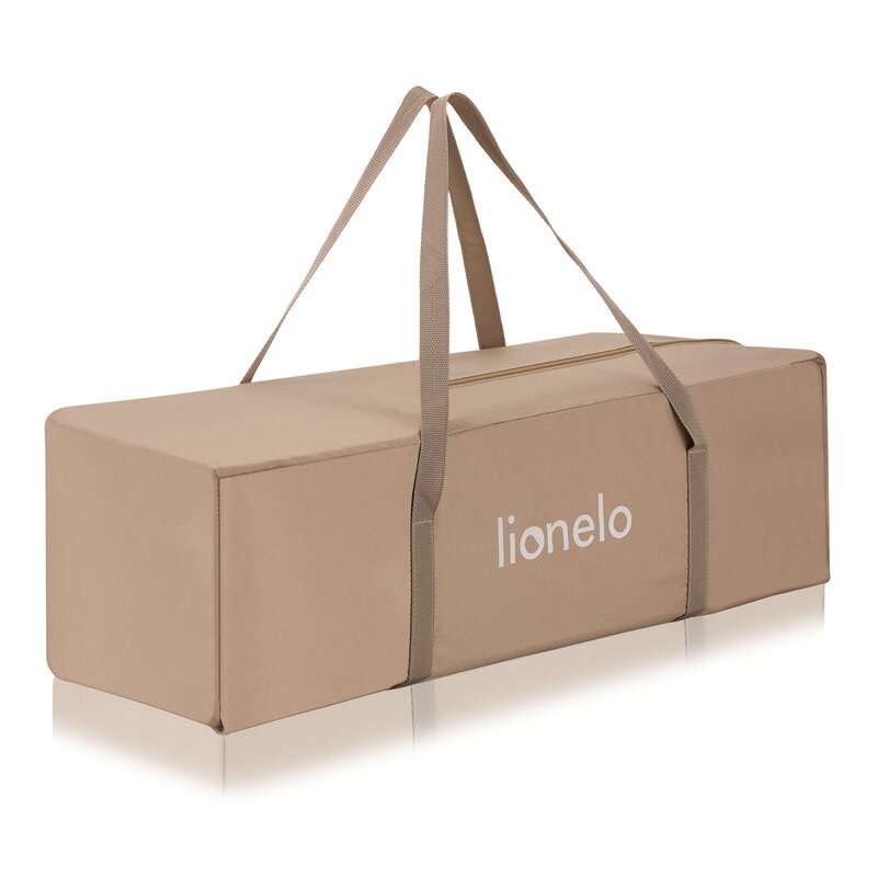 Patut pliant, Lionelo, Jasmin Easy Fold, Pana la 15 kg, Usor de pliat, Cu doua nivele, Cu saltea ergonomica T25, Cu intrare laterala cu fermoar, 2 roti cu frana, 120 x 60 cm, Conform cu EN 716, 0-36 luni, Bej Patut pliant, Lionelo, Jasmin Easy Fold, Pana la 15 kg, Usor de pliat, Cu doua nivele, Cu saltea ergonomica T25, Cu intrare laterala cu fermoar, 2 roti cu frana, 120 x 60 cm, Conform cu EN 716, 0-36 luni, Bej
