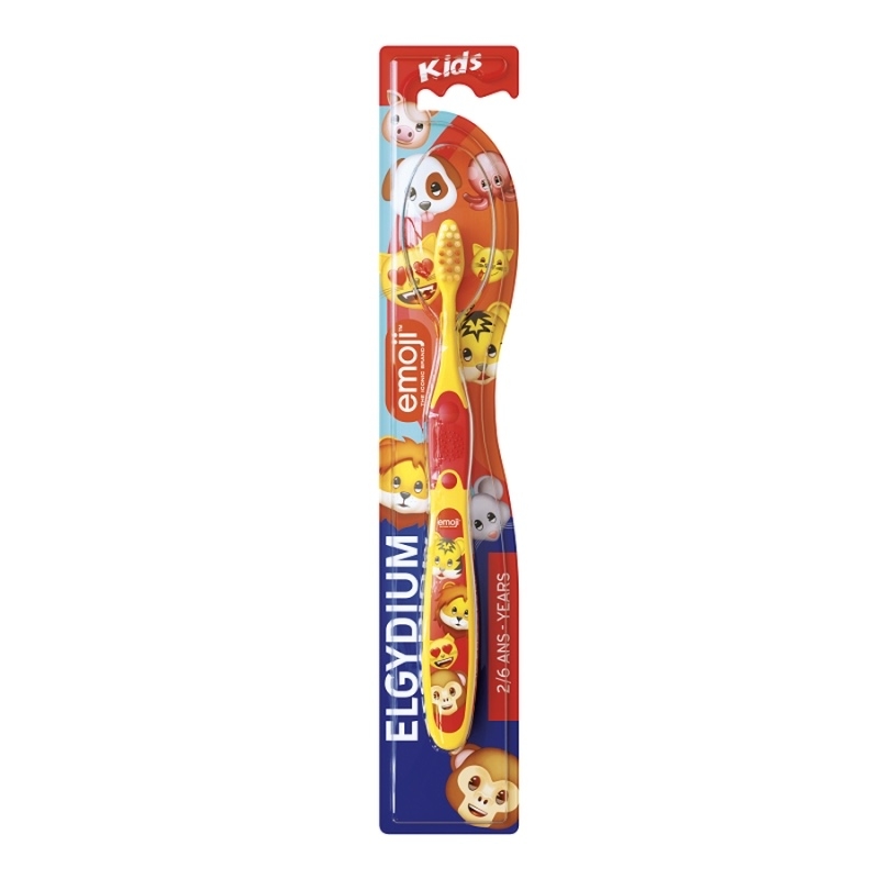 Periuta de dinti Kids Emoji, 1 bucata, Elgydium Periuta de dinti Kids Emoji, 1 bucata, Elgydium