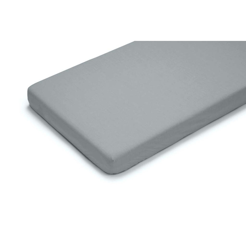Petite&Mars - Cearceaf impermeabil cu eleastic, Soft Dream Dry, Lavabil la masina pana la 95 de garde, 120x60 cm, Gri Petite&Mars - Cearceaf impermeabil cu eleastic, Soft Dream Dry, Lavabil la masina pana la 95 de garde, 120x60 cm, Gri