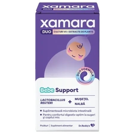 Xamara Duo Bebe Suport picaturi, 14 ml, Dr. Reddys