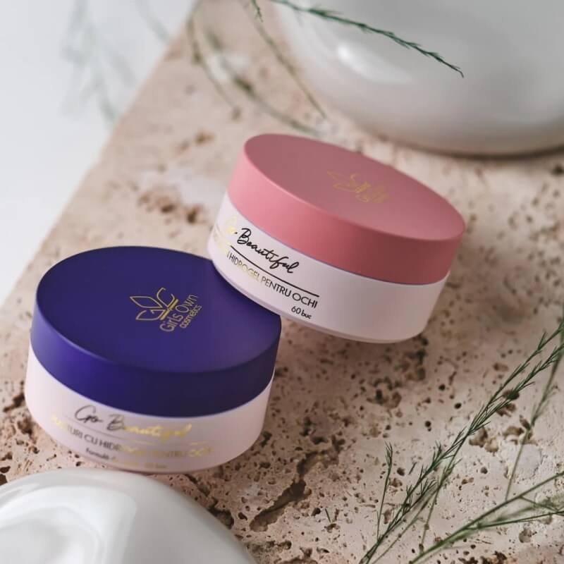 Plasturi din hidrogel pentru ochi formula de seara Go Beautiful, 60 buc, Girl Own Cosmetics