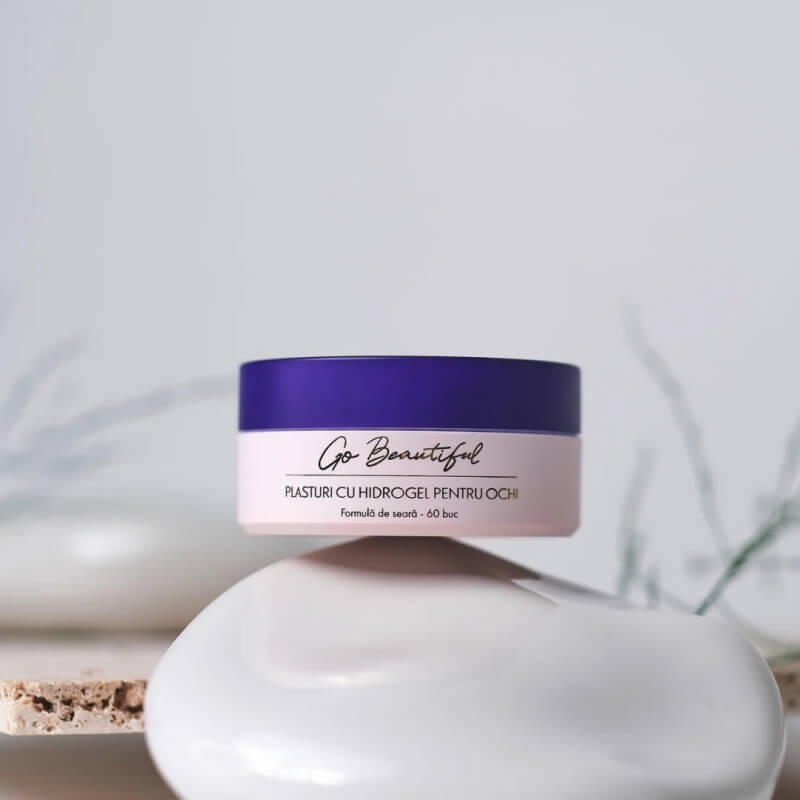 Plasturi din hidrogel pentru ochi formula de seara Go Beautiful, 60 buc, Girl Own Cosmetics