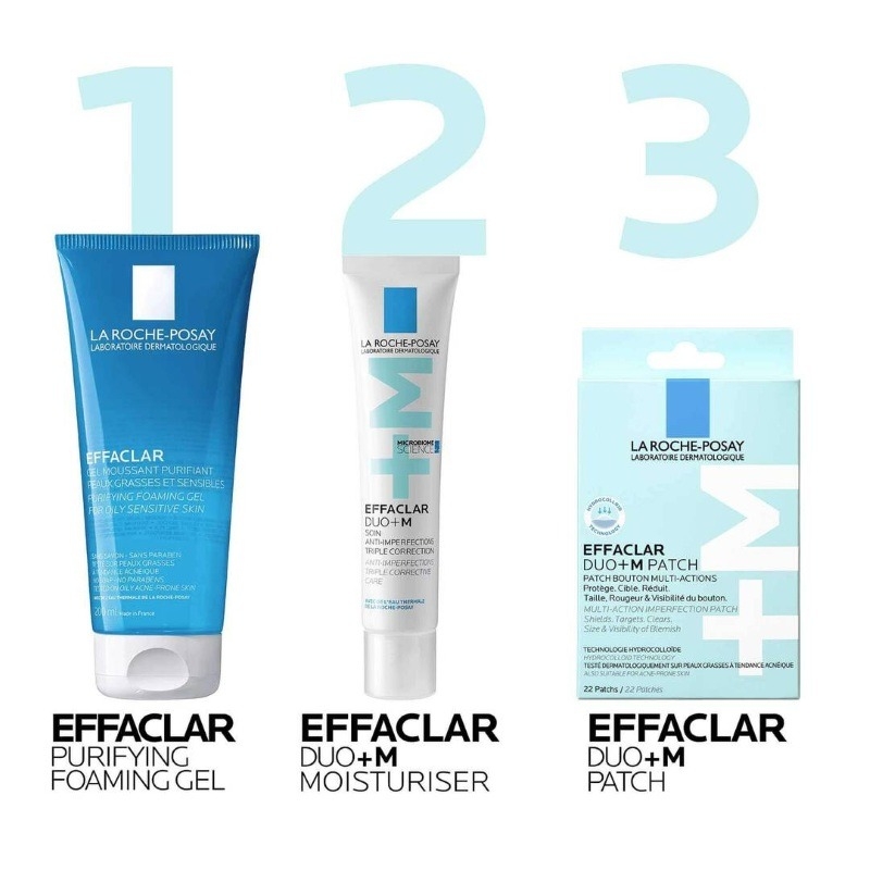 Plasturi invizibili Effaclar Duo+M Patch, 22 plasturi, La Roche-Posay Plasturi invizibili Effaclar Duo+M Patch, 22 plasturi, La Roche-Posay