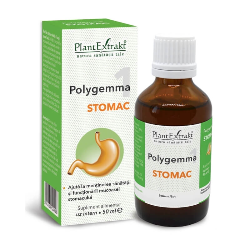 Polygemma 1, Stomac, 50 ml, PlantExtrakt Polygemma 1, Stomac, 50 ml, PlantExtrakt