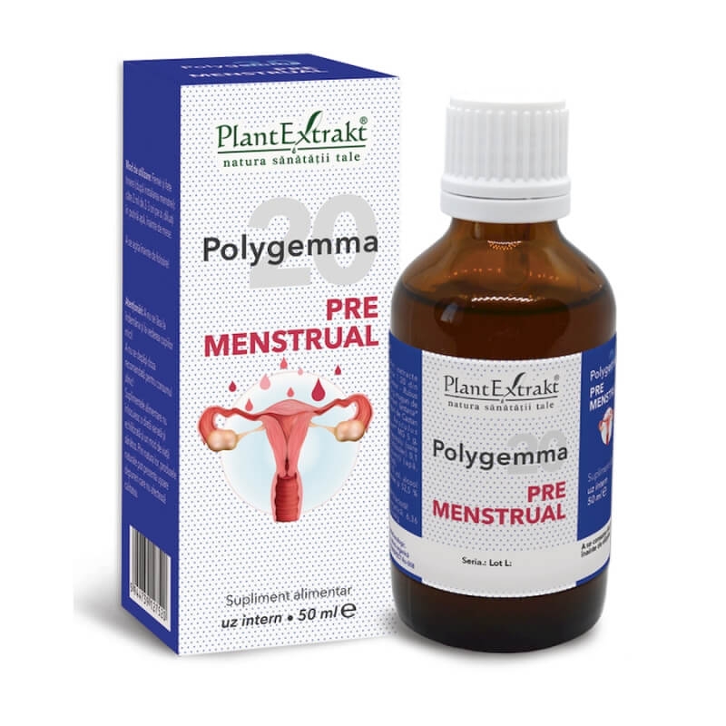 Polygemma 20, Premenstrual, 50 ml, PlantExtrakt