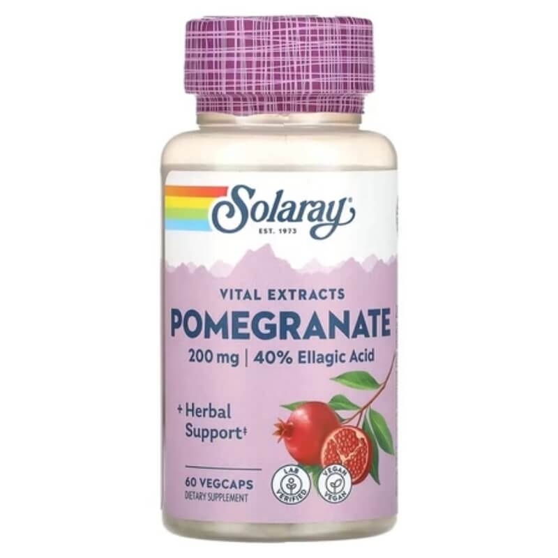 Pomegranate Solaray, 60 capsule, Secom Pomegranate Solaray, 60 capsule, Secom