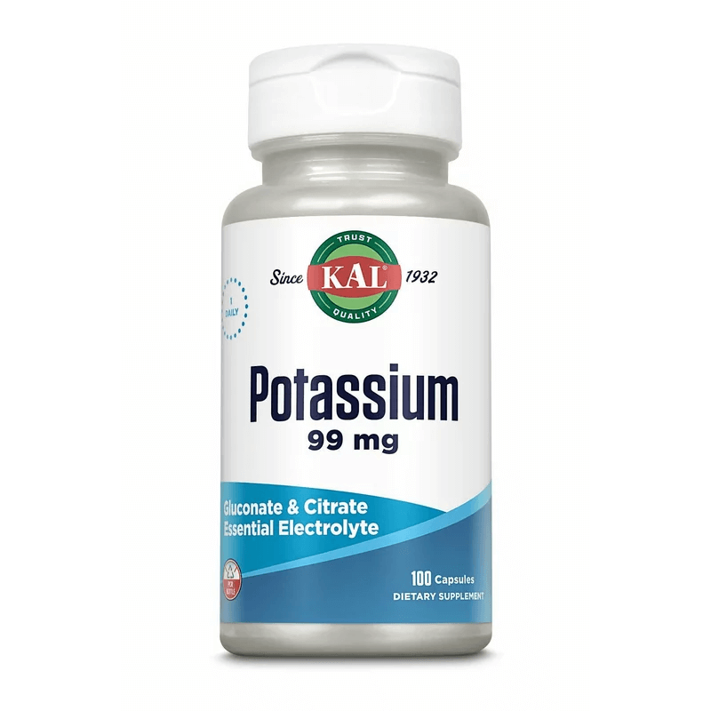 Potasiu 99 mg Kal, 100 capsule, Secom Potasiu 99 mg Kal, 100 capsule, Secom