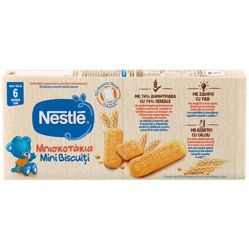 Primul biscuit al sugarului, +6 luni, 180 g, Nestle