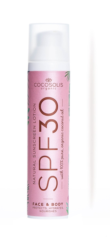 Natural Sunscreen lotiune SPF 30, 110ml, Cocosolis