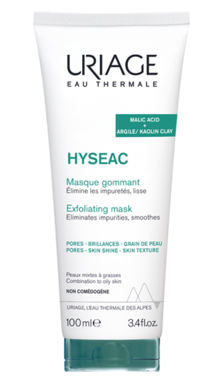 Hyseac masca gomanta, 100ml, Uriage