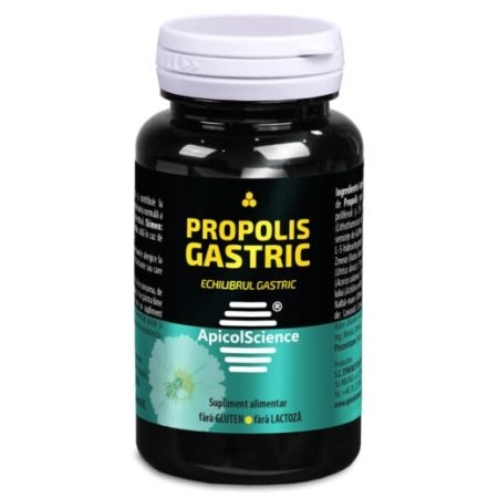 Propolis Gastric, 60 capsule, ApicolScience Propolis Gastric, 60 capsule, ApicolScience
