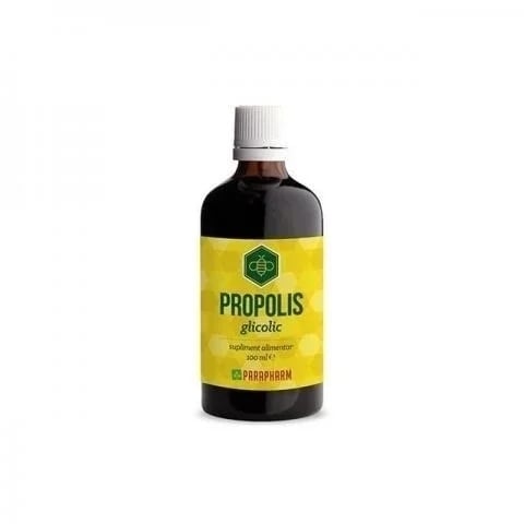Propolis glicolic fara alcool, 100 ml, Parapharm Propolis glicolic fara alcool, 100 ml, Parapharm