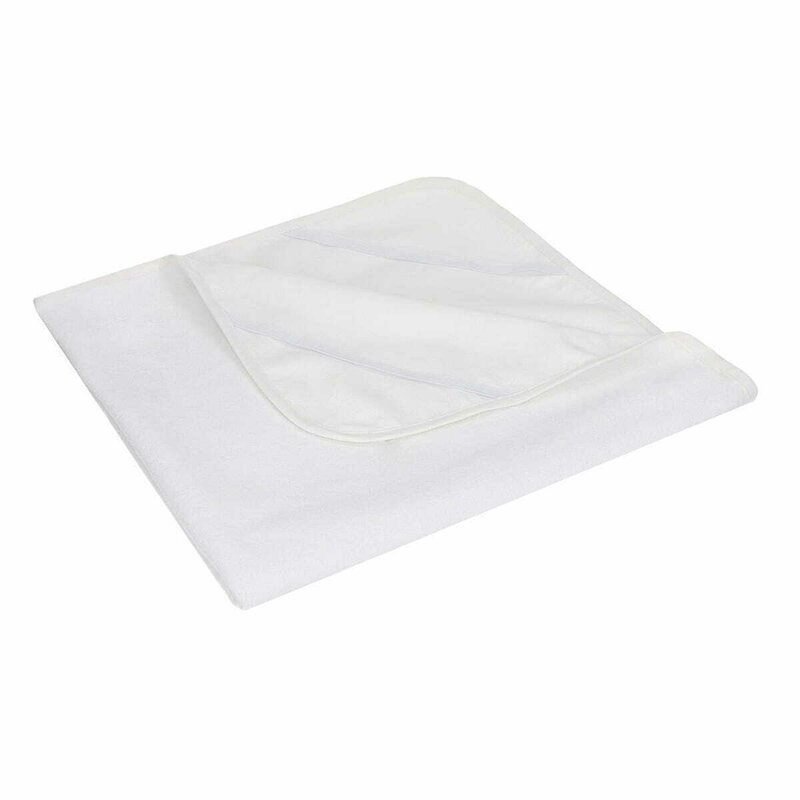 Protectie impermeabila, Qmini, Pentru patuturi 90x40 cm, Alb