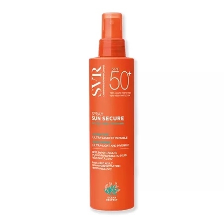 Lapte-spray hidratant SPF 50+ Sun Secure, 200 ml, SVR Lapte-spray hidratant SPF 50+ Sun Secure, 200 ml, SVR