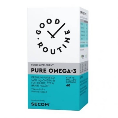 Pure Omega 3 Good Routine, 60 capsule, Secom Pure Omega 3 Good Routine, 60 capsule, Secom