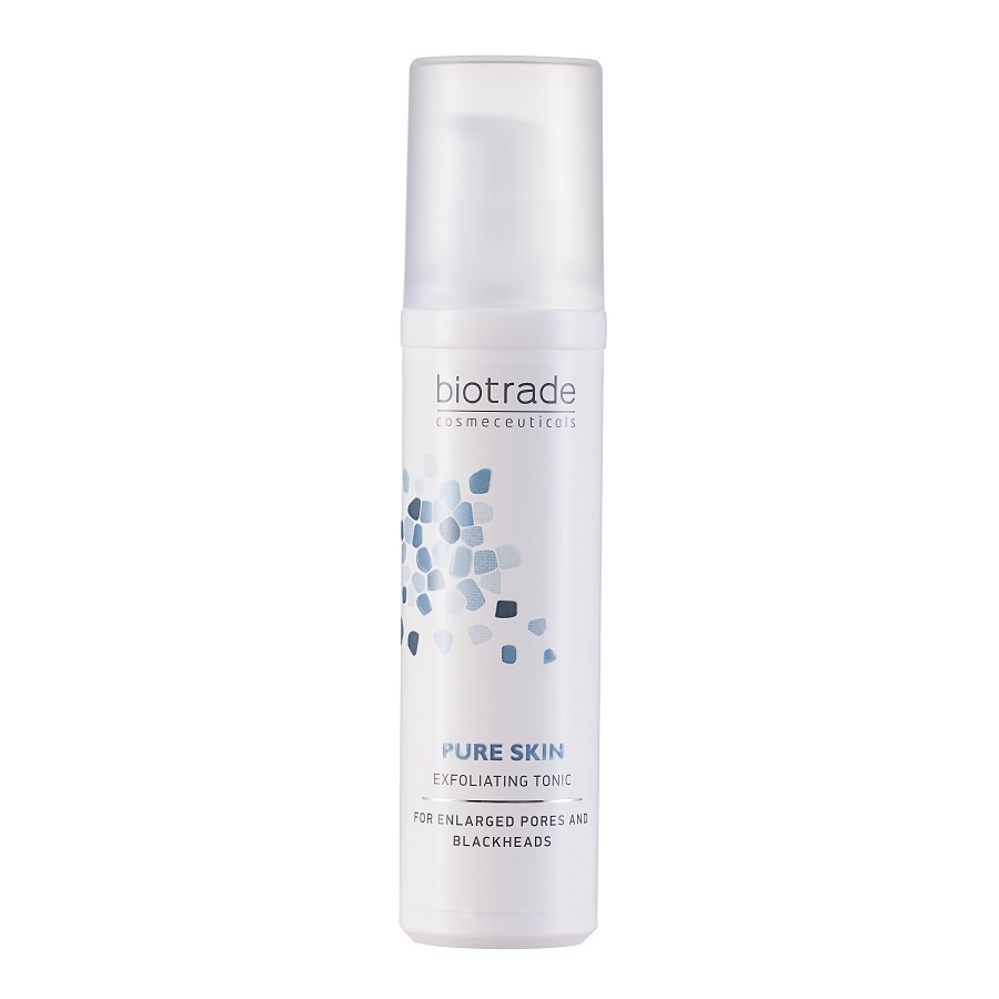Lotiune tonica exfolianta Pure Skin, 60 ml, Biotrade Lotiune tonica exfolianta Pure Skin, 60 ml, Biotrade