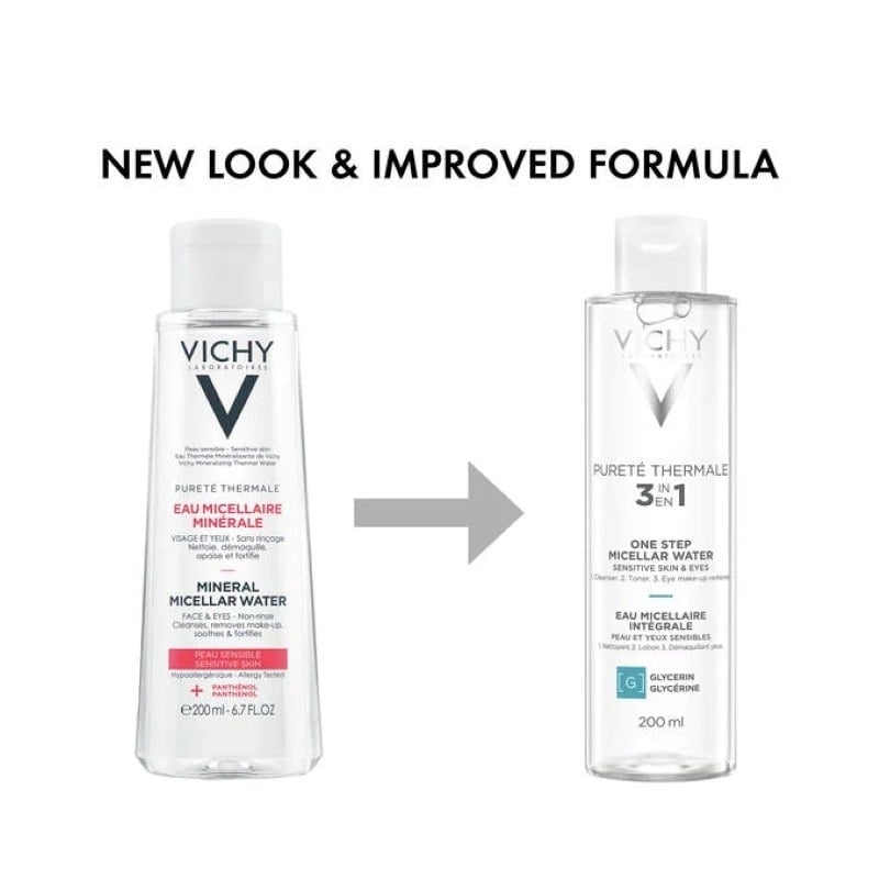 Purete Thermale solutie micelara ten sensibil, 200ml, Vichy Purete Thermale solutie micelara ten sensibil, 200ml, Vichy