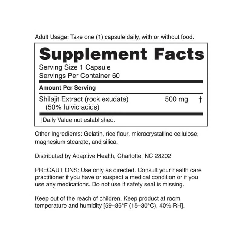 Rasina pura de Shilajit din Himalaya Nugenix, 60 capsule, GNC Rasina pura de Shilajit din Himalaya Nugenix, 60 capsule, GNC