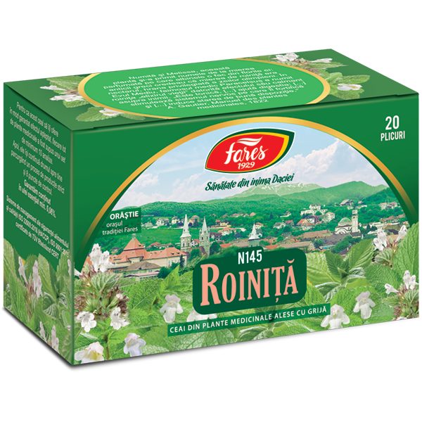 Ceai roinita 20plicuri, Fares