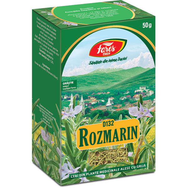 Ceai rozmarin 50g, Fares Ceai rozmarin 50g, Fares