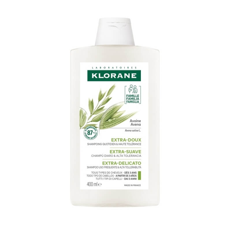Sampon cu extract de ovaz, 400 ml, Klorane Sampon cu extract de ovaz, 400 ml, Klorane