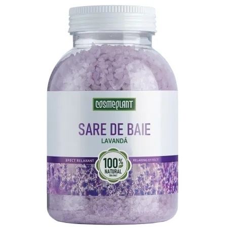 Sare de baie cu extract si ulei esential de lavanda, 1000 g, Viorica Sare de baie cu extract si ulei esential de lavanda, 1000 g, Viorica