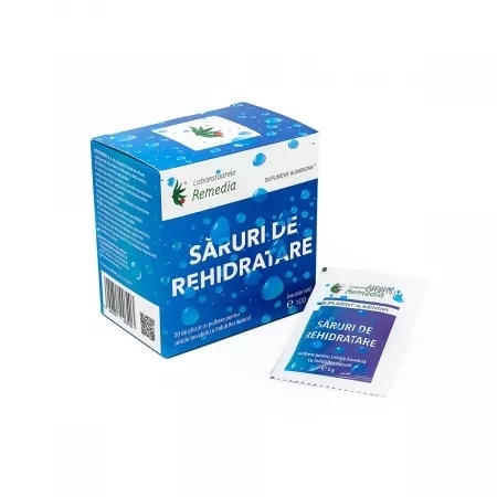Saruri de rehidratare, 20 plicuri, Remedia Saruri de rehidratare, 20 plicuri, Remedia