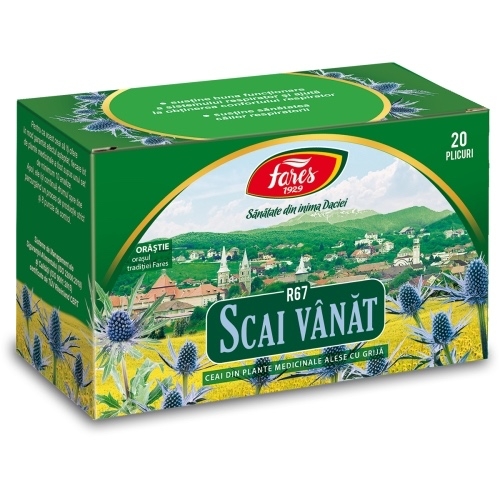 Ceai scai vanat R67, 20 plicuri, Fares