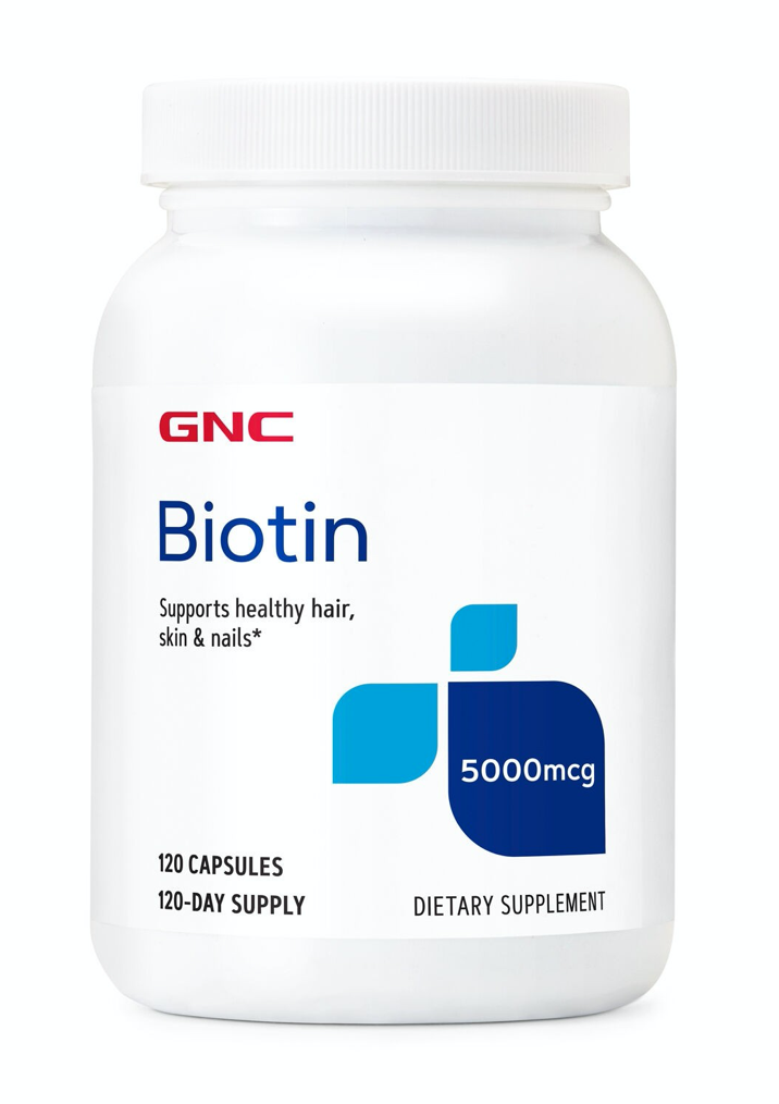 GNC - Biotin 5000mcg 120cps GNC - Biotin 5000mcg 120cps