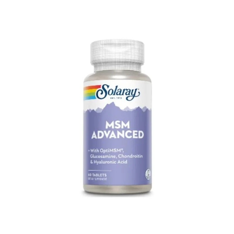 MSM Advanced Solaray, 60 tablete, Secom MSM Advanced Solaray, 60 tablete, Secom