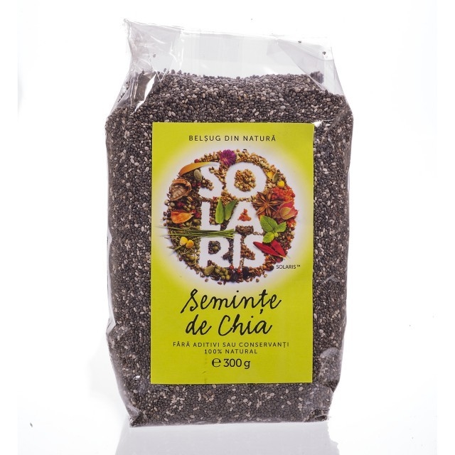 Solaris Seminte Chia 300gr Solaris Seminte Chia 300gr