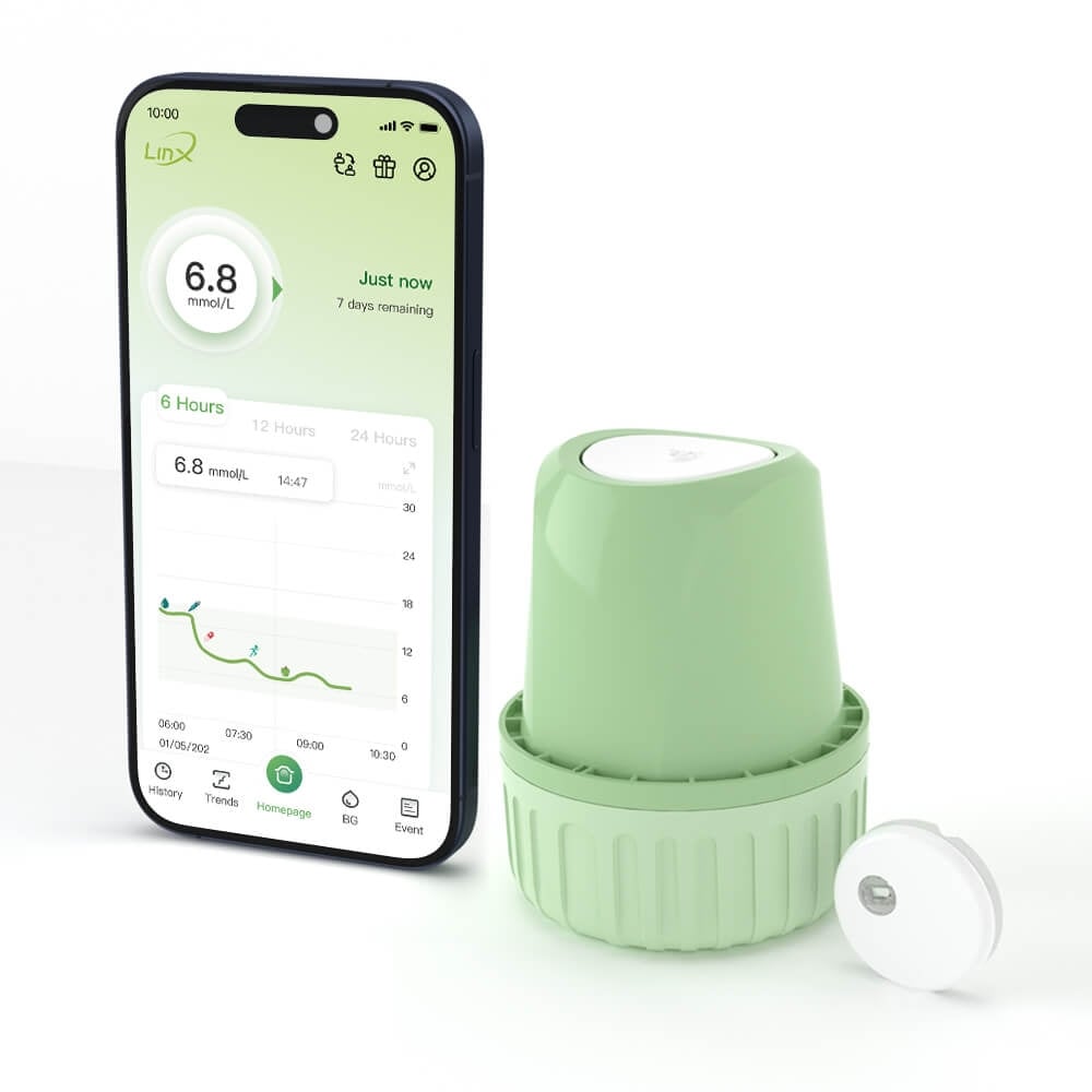 Senzor monitorizare glicemie 1 bucata + 1 plasture cadou, Linx