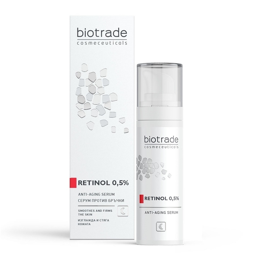 Ser anti-age Retinol 0,5%, 30 ml, Biotrade Ser anti-age Retinol 0,5%, 30 ml, Biotrade