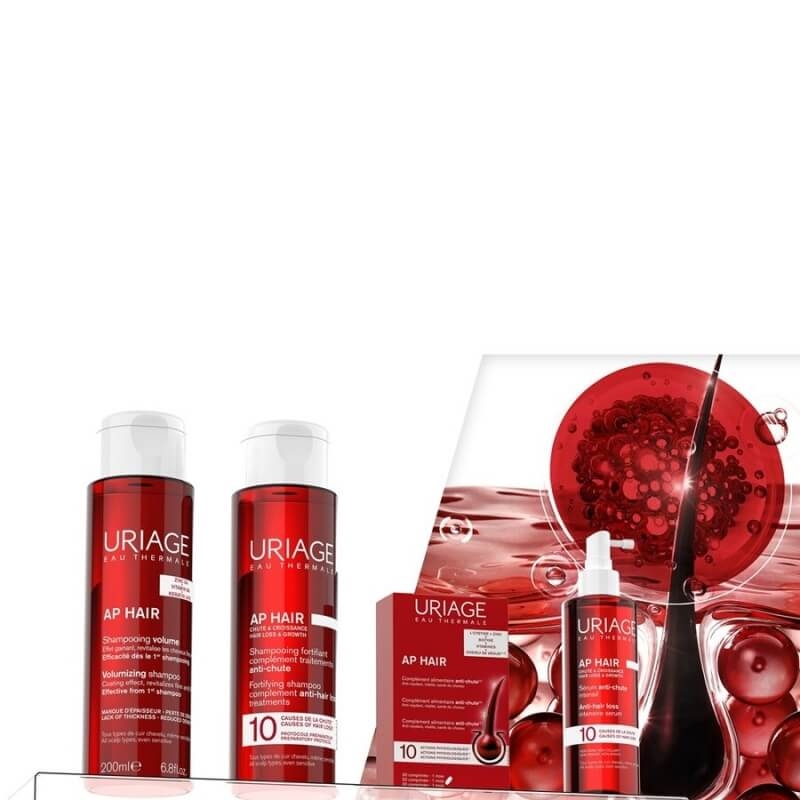 Ser impotriva caderii parului AP Hair, 100 ml, Uriage Ser impotriva caderii parului AP Hair, 100 ml, Uriage