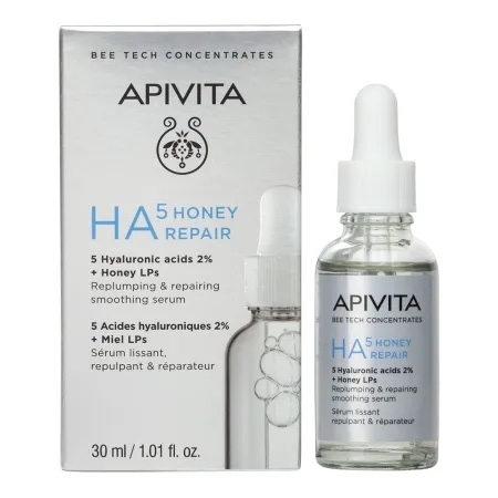 Ser reparator cu acid hialuronic HA5 Honey Repair, 30 ml, Apivita Ser reparator cu acid hialuronic HA5 Honey Repair, 30 ml, Apivita