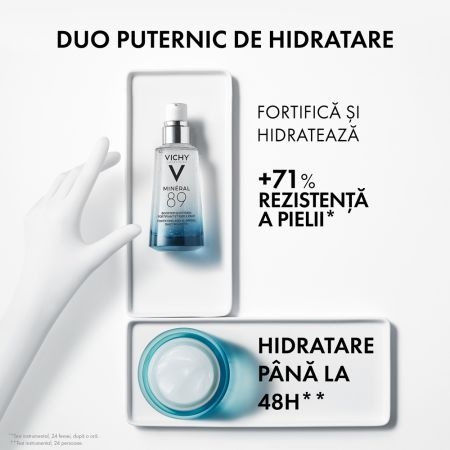 Crema hidratanta si matifianta Mineral 89, 50 ml Crema hidratanta si matifianta Mineral 89, 50 ml