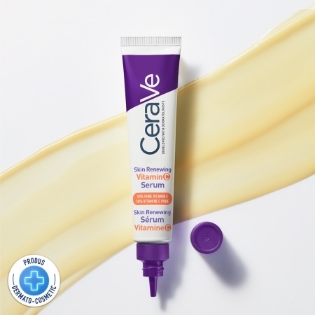 Serum cu vitamina C Skin Renewing, 30 ml, Cerave